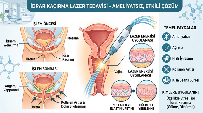 Edremitte Lazer ile İdrar Kaçırma Tedavisi